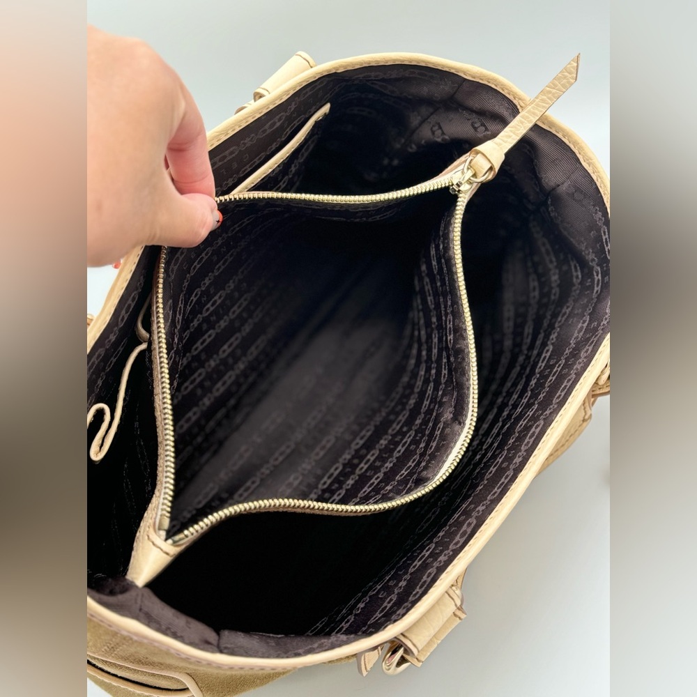 Celine Boogie Canvas Leather Handbag - Picture 10 of 14